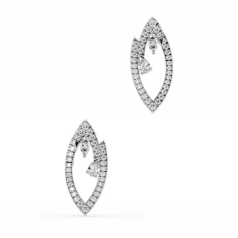 Diamond Marquise Earrings
