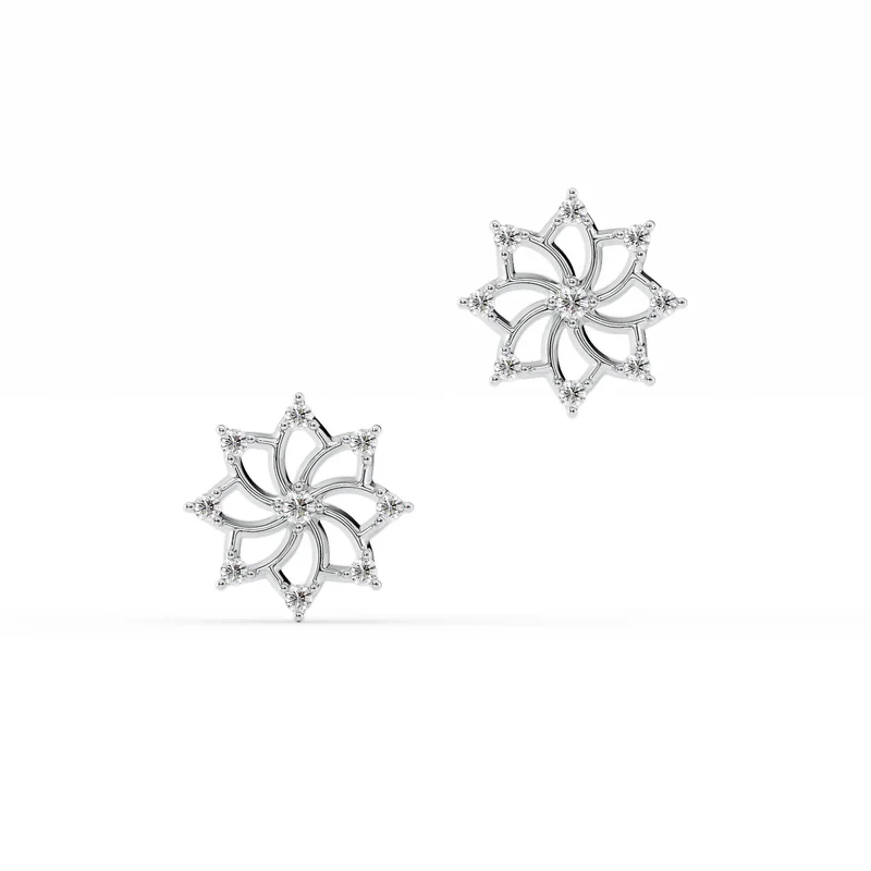 Distance Mandala Studs