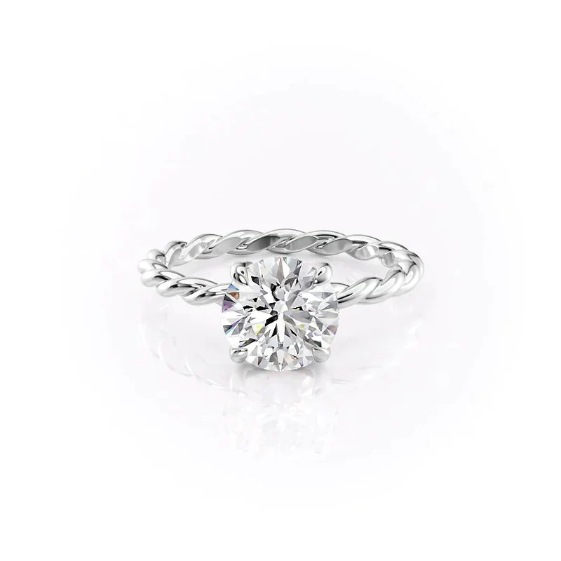 The Alice Set Moissanite With A 1.0 Carat