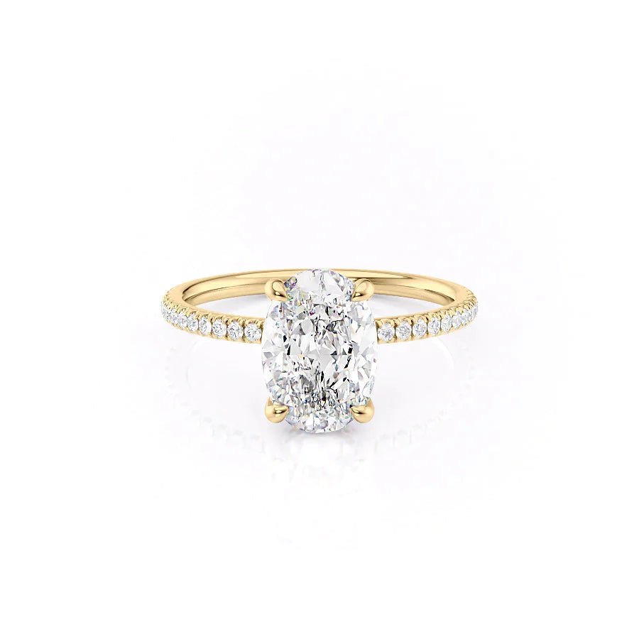 The Pave Nelly Set With A 3.0 Carat