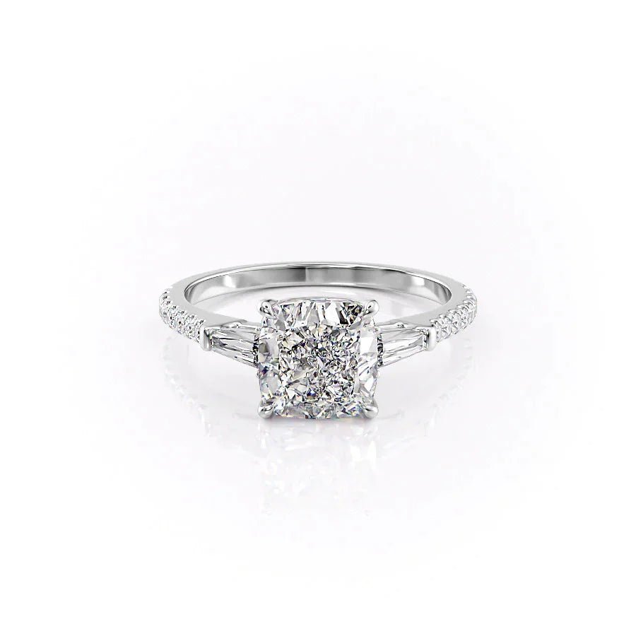 The Pave Liv Set With A 1.0 Carat