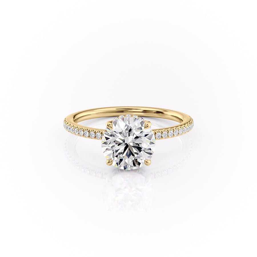 The Pave Margot Set With A 1.0 Carat