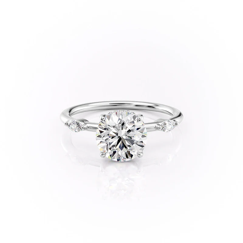 The Nicole Set Moissanite With A 1.0 Carat