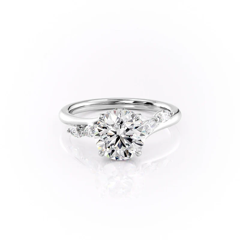 The Nova Set Moissanite With A 5.0 Carat