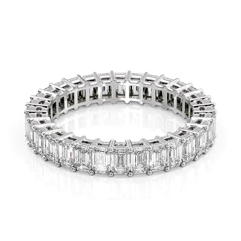 4ct Emerald Eternity