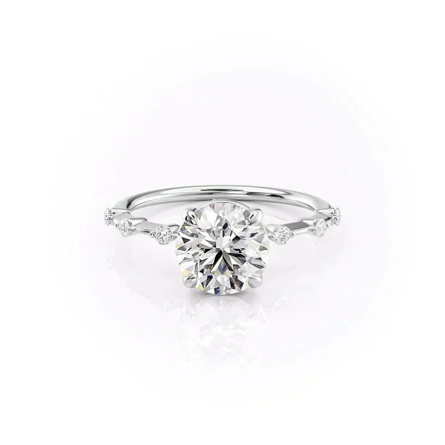 The Penelope Set Moissanite With A 1.0 Carat
