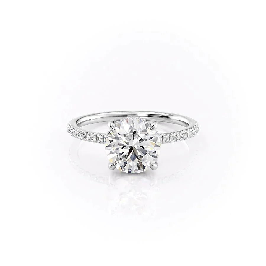 The Mandy Set Moissanite With A 1.0 Carat
