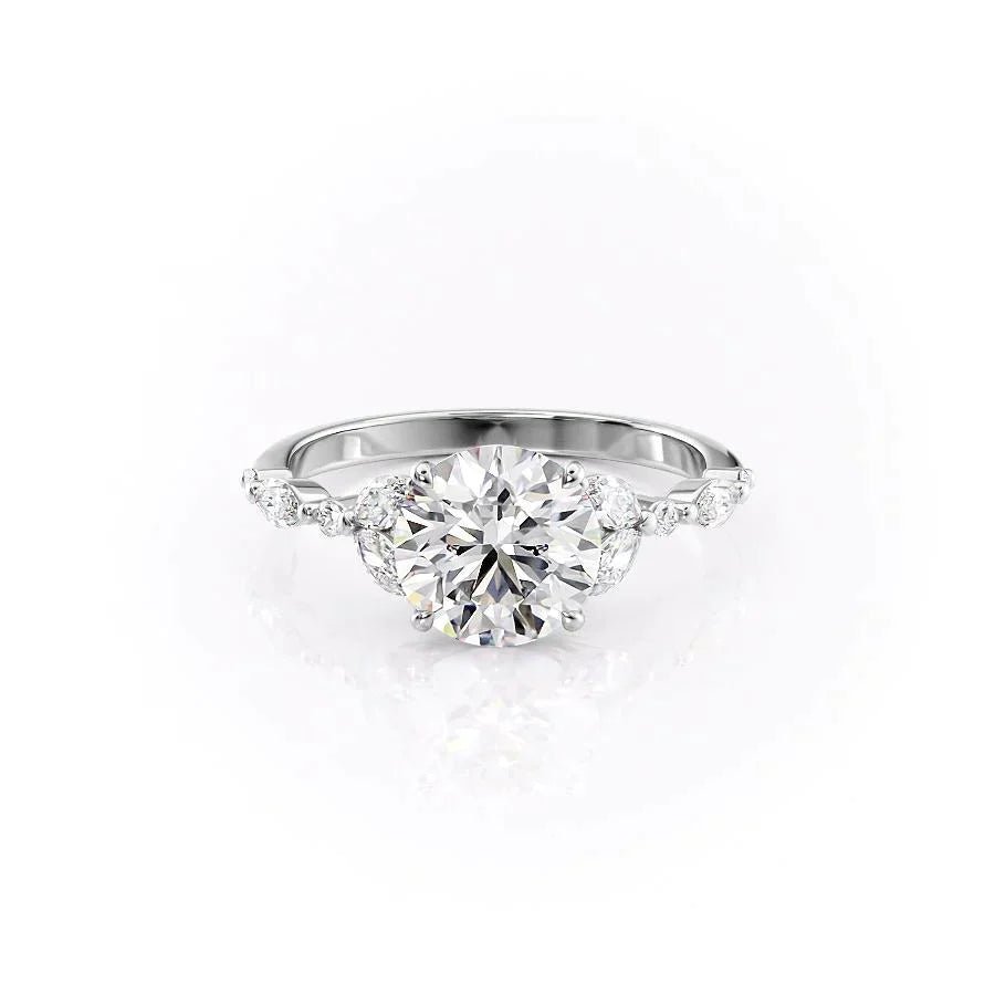 The Chelsea Set Moissanite With A 1.0 Carat