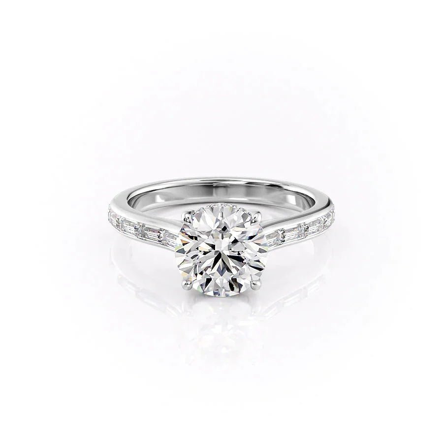 The Monica Set Moissanite With A 1.0 Carat