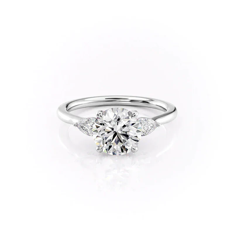 The Baguettes Megan Set Moissanite With A 5.0 Carat