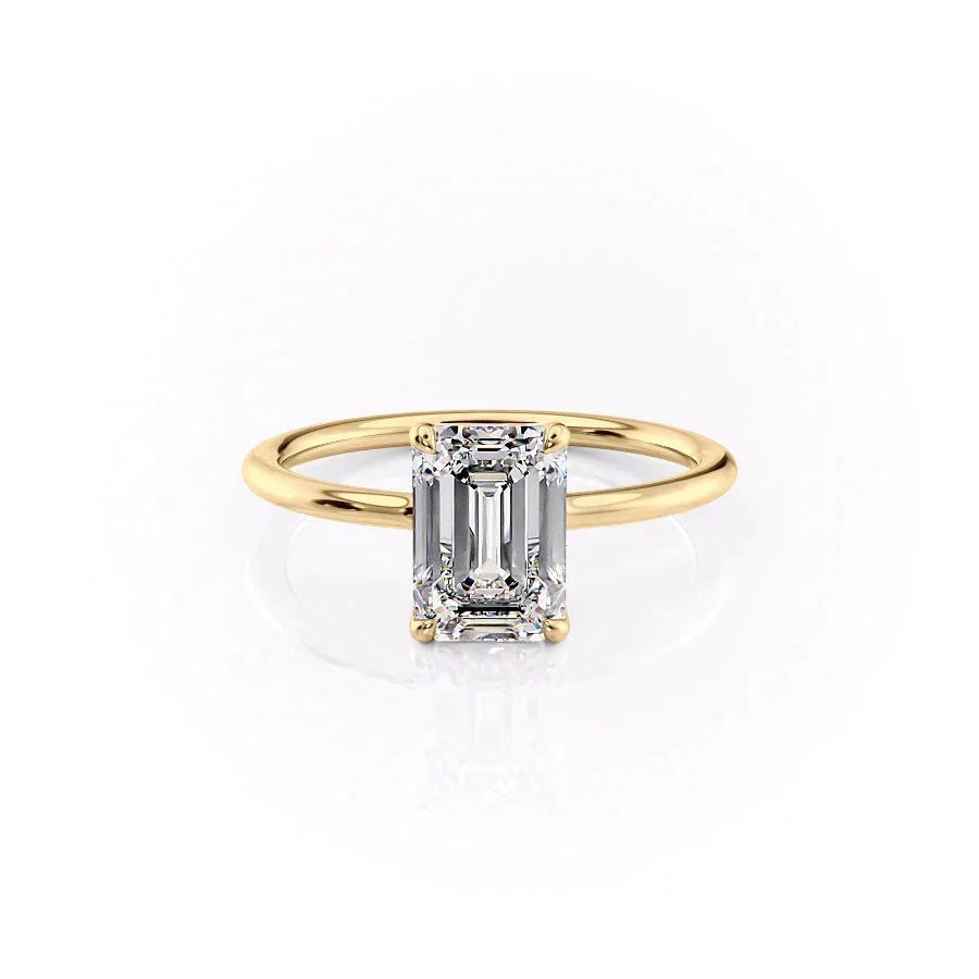 The Ashley Set Moissanite With A 1.5 Carat