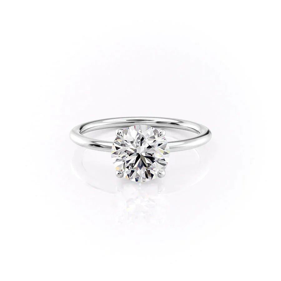 The Ashley Set Moissanite With A 1.0 Carat