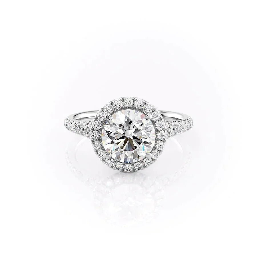 The Miley Set Moissanite With A 1.0 Carat