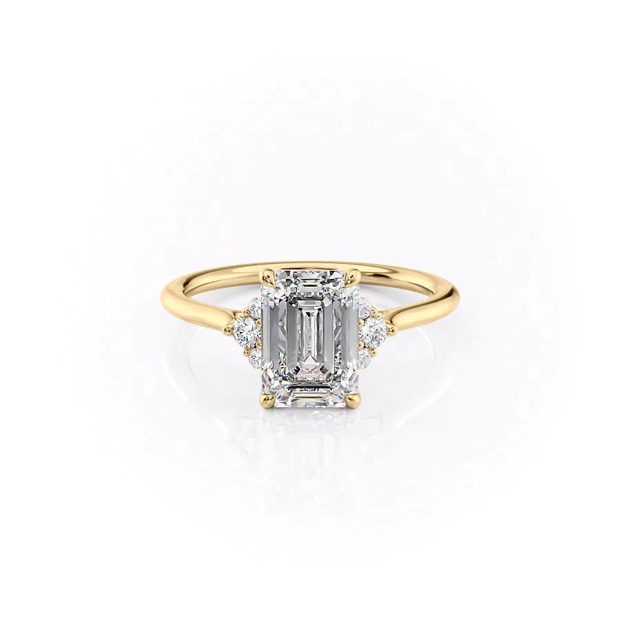 The Victoria Set Moissanite With A 1.5 Carat