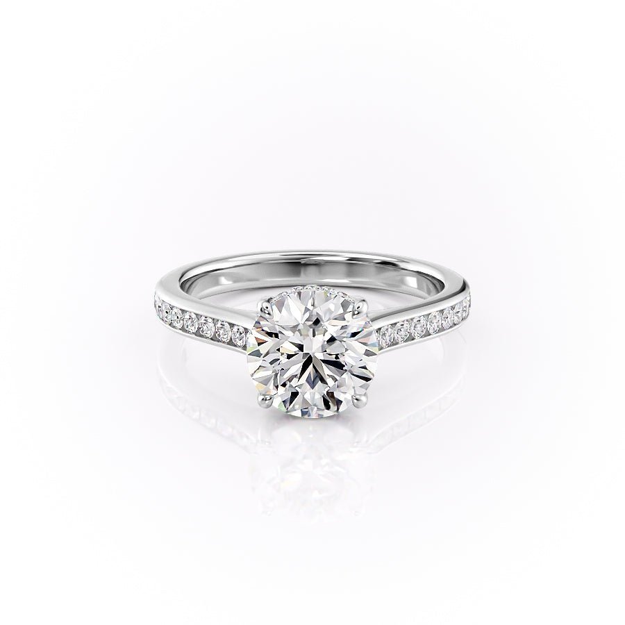 The Cameron Set Moissanite With A 1.0 Carat