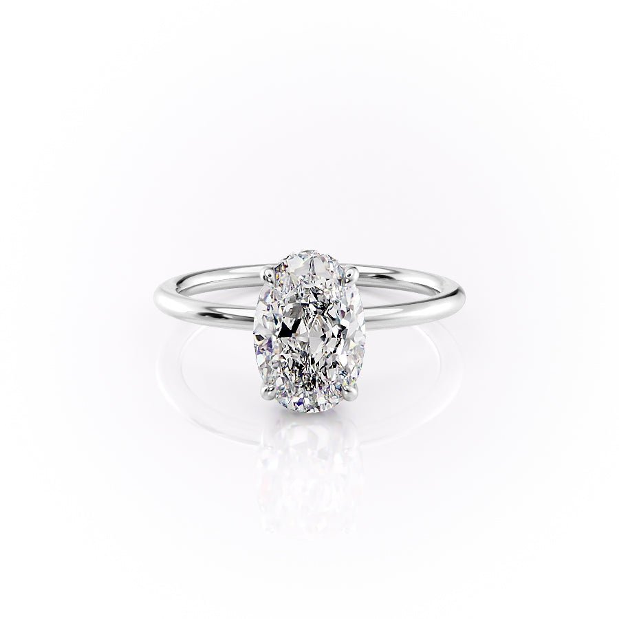 The Sandra Set Moissanite With A 2.5 Carat