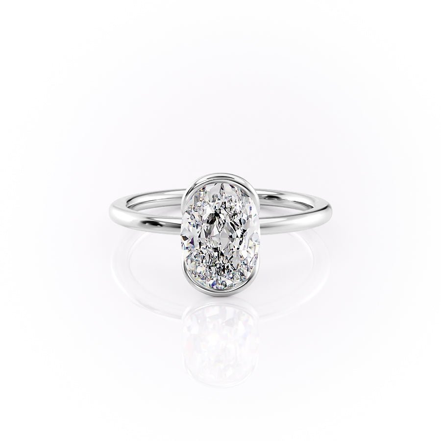 The Eliza Set Moissanite With A 2.5 Carat