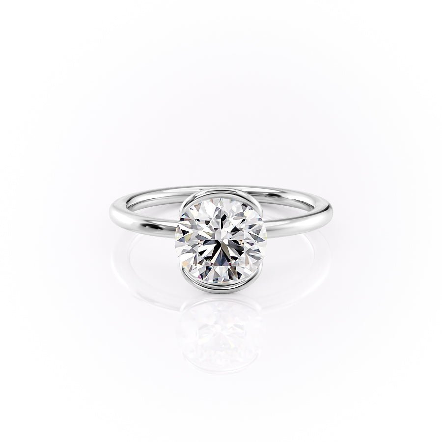 The Eliza Set Moissanite With A 1.0 Carat