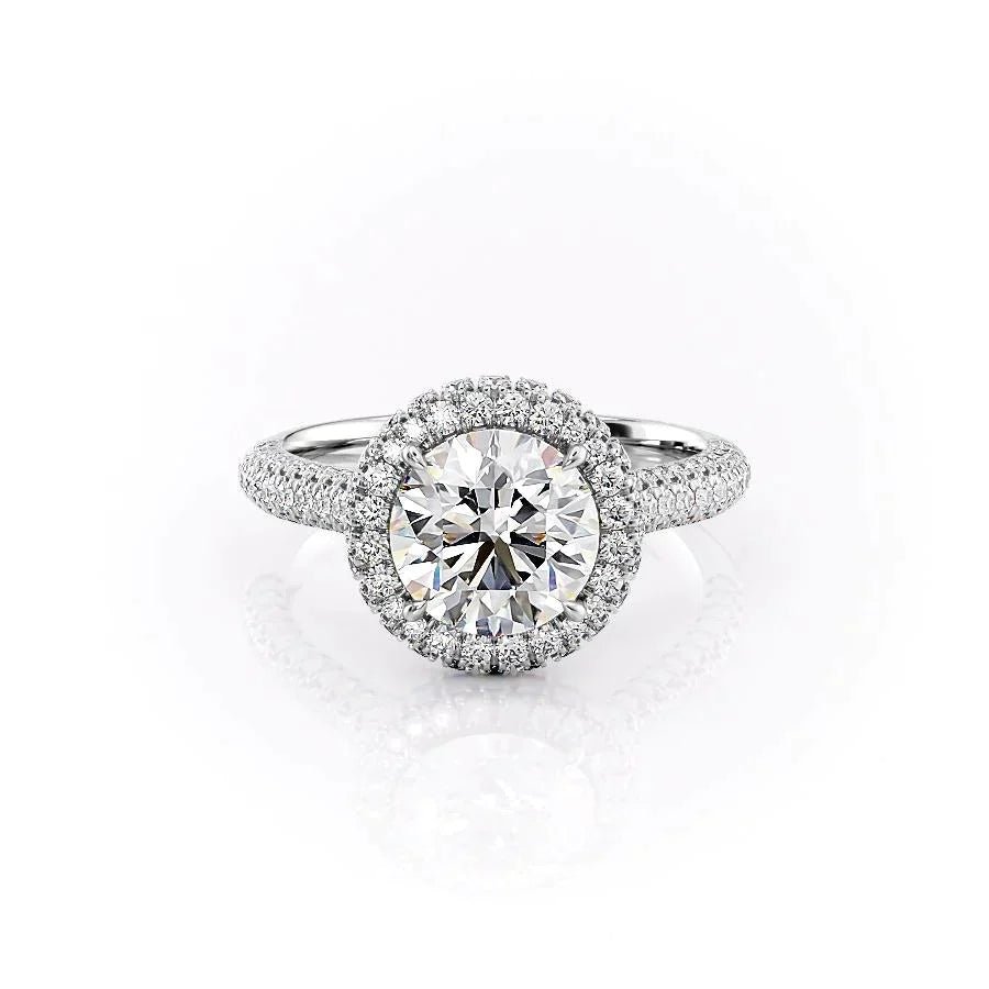 The Kylie Set Moissanite With A 1.0 Carat