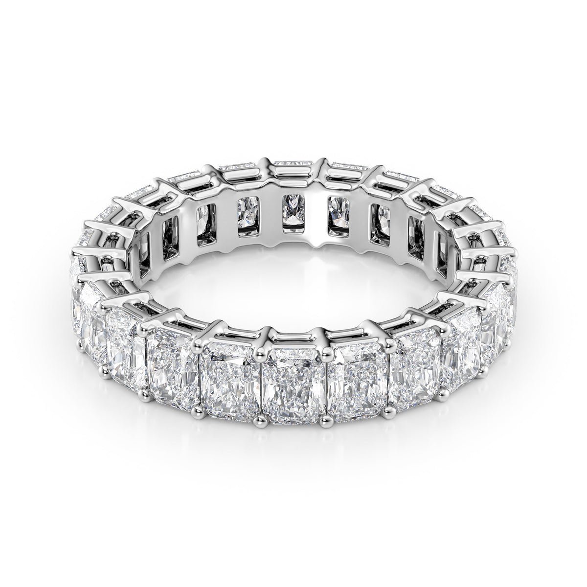 4ct Radiant Eternity